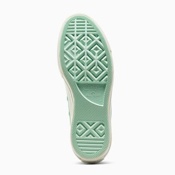 Chuck Taylor All Star Lift Platform Matte Satin Sneaker Shoes Size 8 - Picture 13 of 16